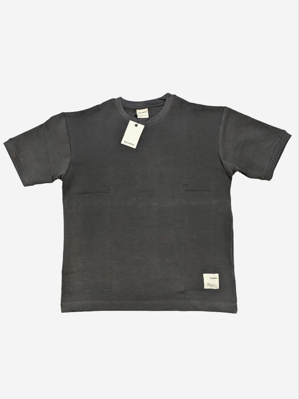 Charcoal gray oversized tee