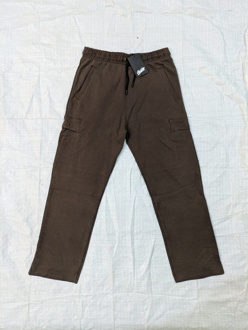 Chocolate cargo trouser